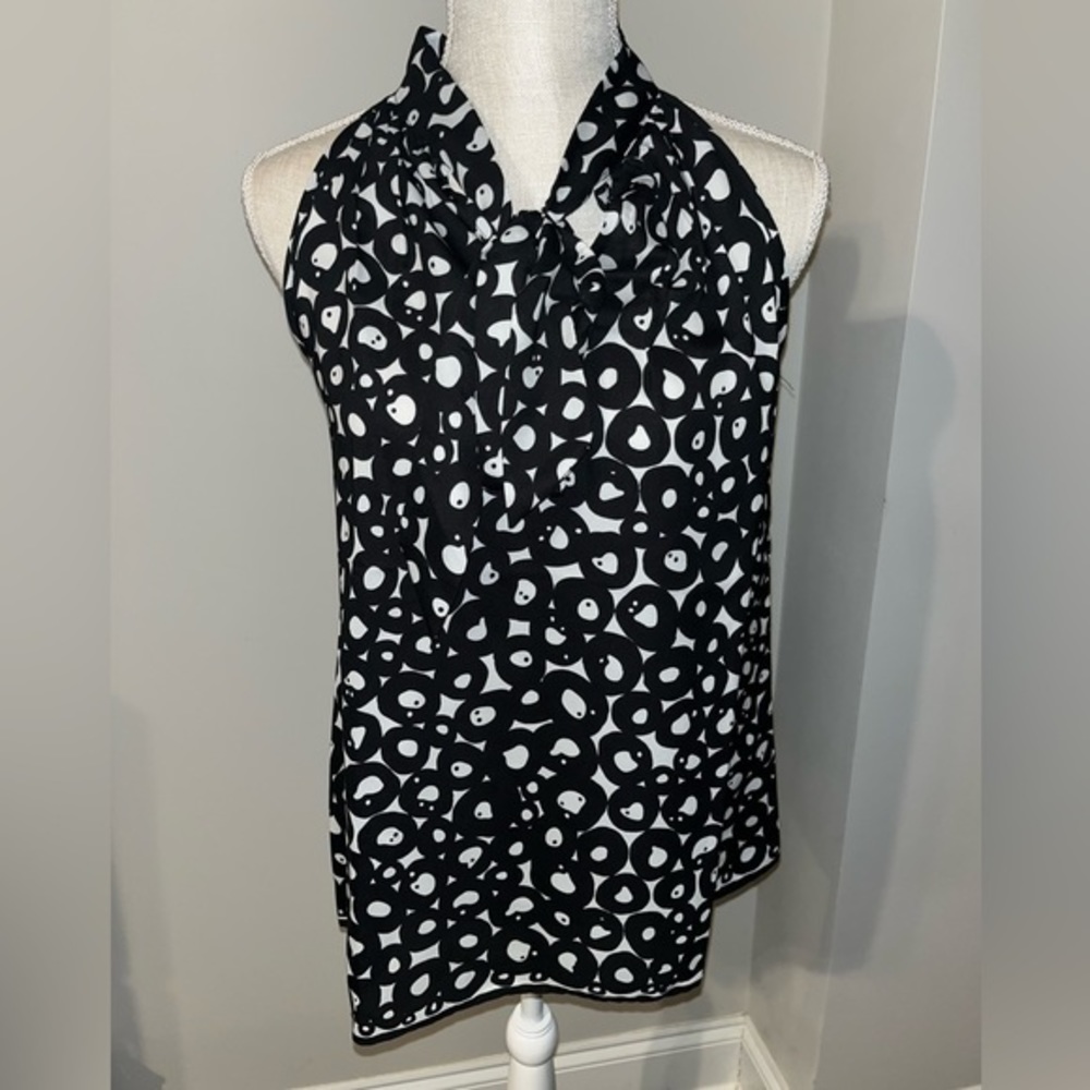 Max Studio black and‎ white blouse - NWT - small NEW